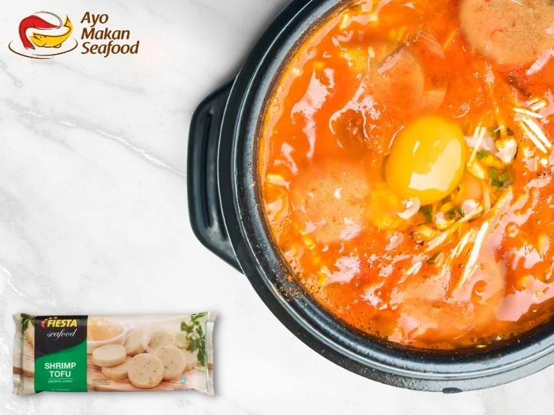 Kimchi Jjigae with Shrimp Tofu Kimchi Jjigae with Shrimp Tofu